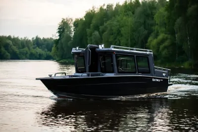 Кабинный катер Тактика 6.0 Cabin обложка