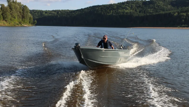 Алюминиевая лодка VERTA 400 Pro, фото: 15