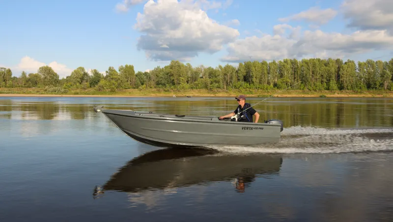Алюминиевая лодка VERTA 400 Pro, фото: 27