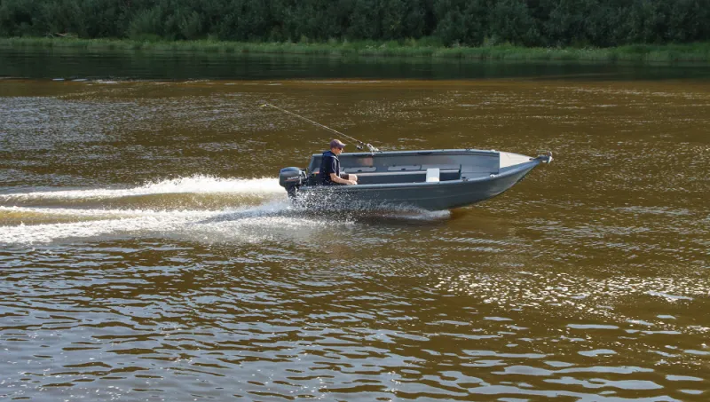 Алюминиевая лодка VERTA 400 Pro, фото: 26