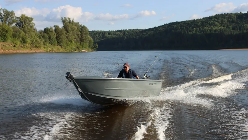 Алюминиевая лодка VERTA 400 Pro, фото: 24