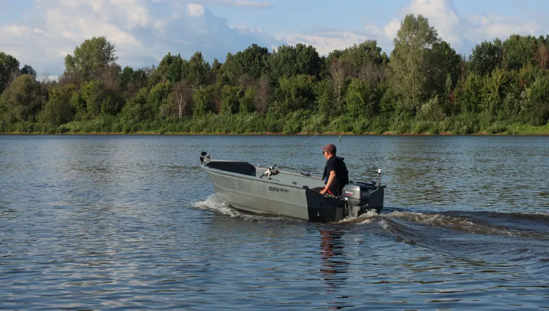 Алюминиевая лодка VERTA 400 Pro, фото: 23