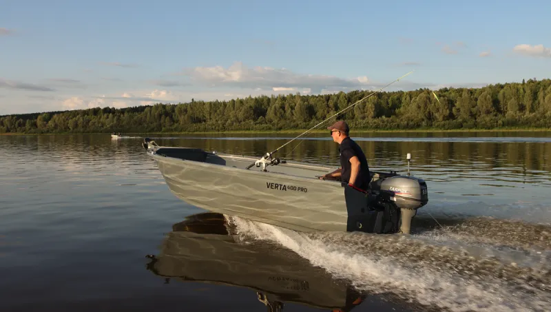 Алюминиевая лодка VERTA 400 Pro, фото: 22