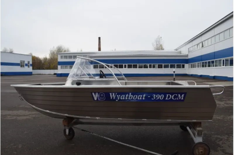 Моторная лодка Wyatboat-390 DCM Увеличенный борт, фото: 42