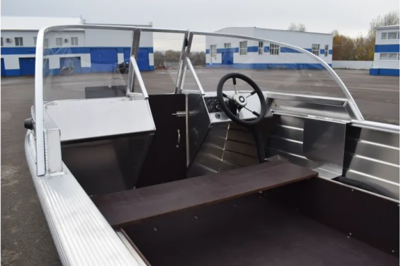 Моторная лодка Wyatboat-390 DCM Увеличенный борт, фото: 41