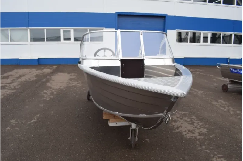 Моторная лодка Wyatboat-390 DCM Увеличенный борт, фото: 40