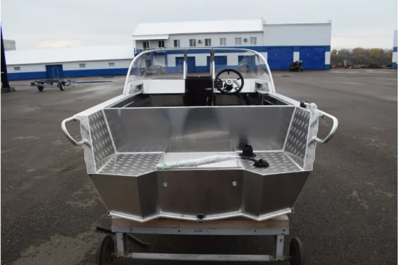 Моторная лодка Wyatboat-390 DCM Увеличенный борт, фото: 38