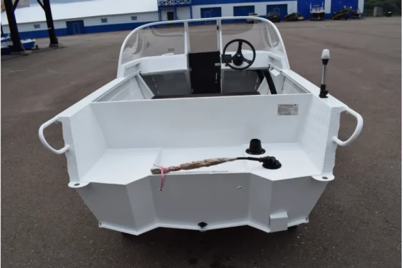 Моторная лодка Wyatboat-390 DCM Увеличенный борт, фото: 36