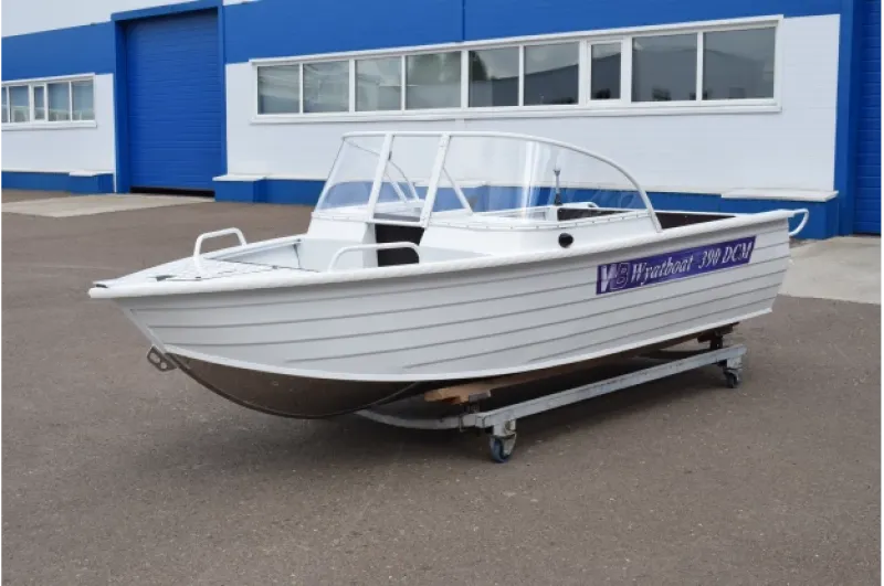 Моторная лодка Wyatboat-390 DCM Увеличенный борт, фото: 35