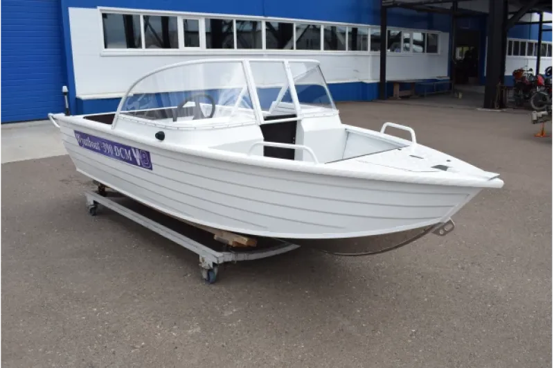 Моторная лодка Wyatboat-390 DCM Увеличенный борт, фото: 34