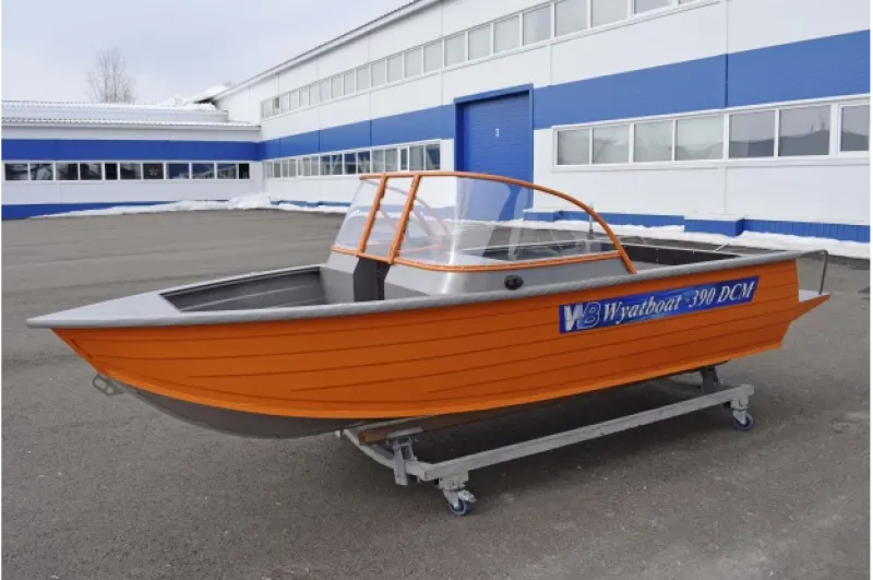 Моторная лодка Wyatboat-390 DCM Увеличенный борт, фото: 29