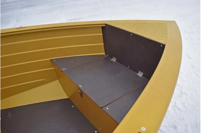 Моторная лодка Wyatboat-390 DCM Увеличенный борт, фото: 25