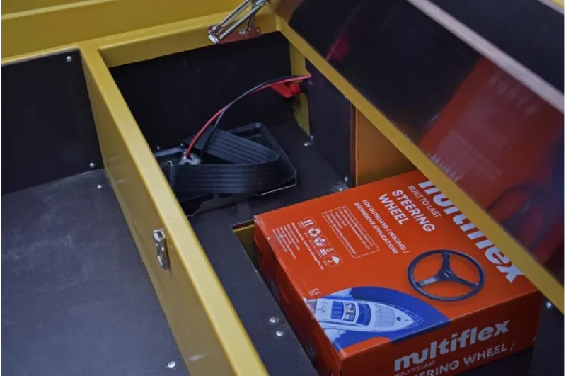 Моторная лодка Wyatboat-390 DCM Увеличенный борт, фото: 23