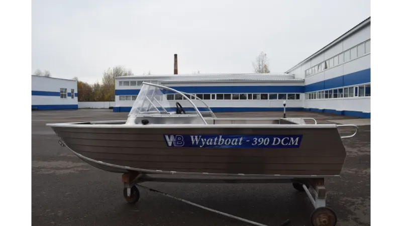 Моторная лодка Wyatboat-390 DCM Увеличенный борт, фото: 20
