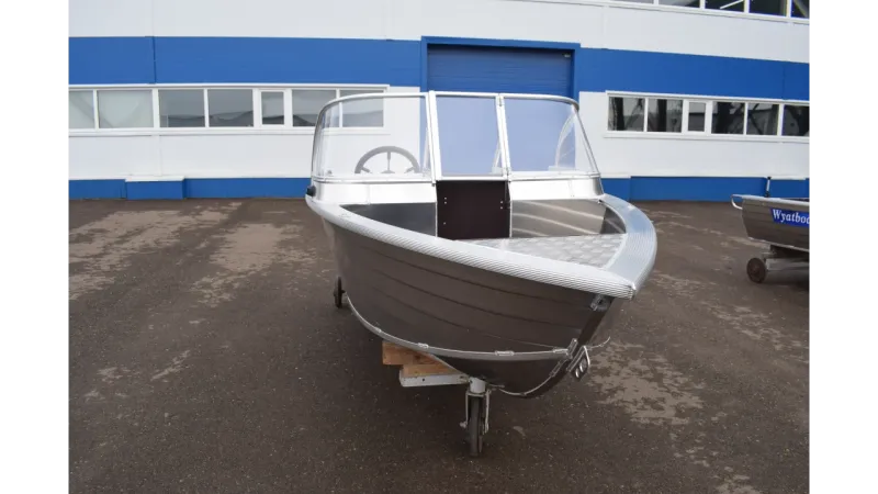 Моторная лодка Wyatboat-390 DCM Увеличенный борт, фото: 18