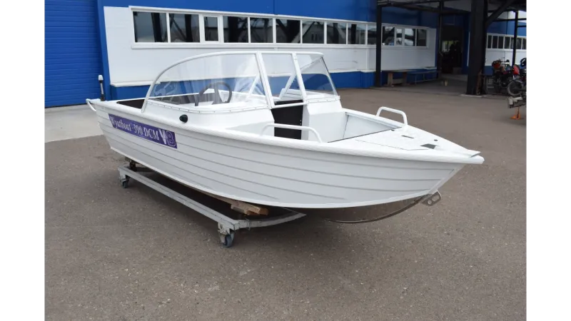 Моторная лодка Wyatboat-390 DCM Увеличенный борт, фото: 12