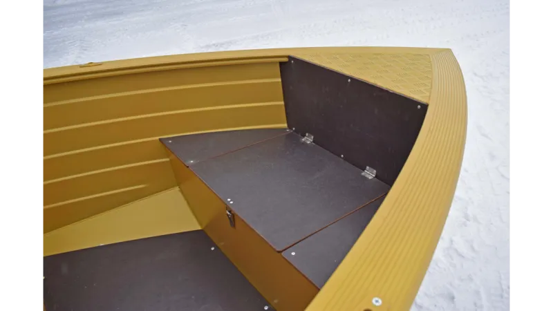 Моторная лодка Wyatboat-390 DCM Увеличенный борт, фото: 3