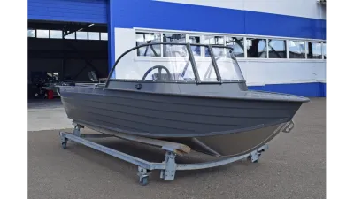 Моторная лодка Wyatboat-390 Pro обложка