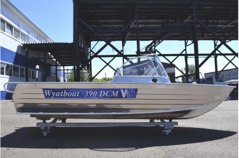 Алюминиевая лодка Wyatboat-390 DCM, фото: 43