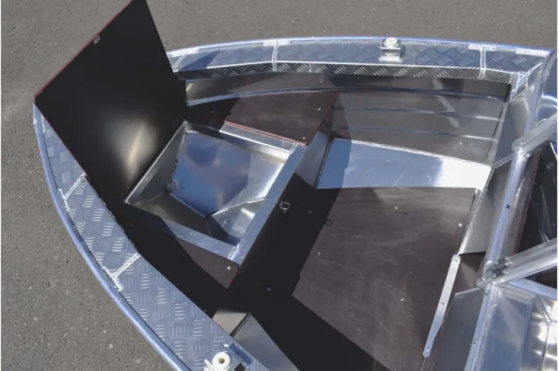 Алюминиевая лодка Wyatboat-390 DCM, фото: 42