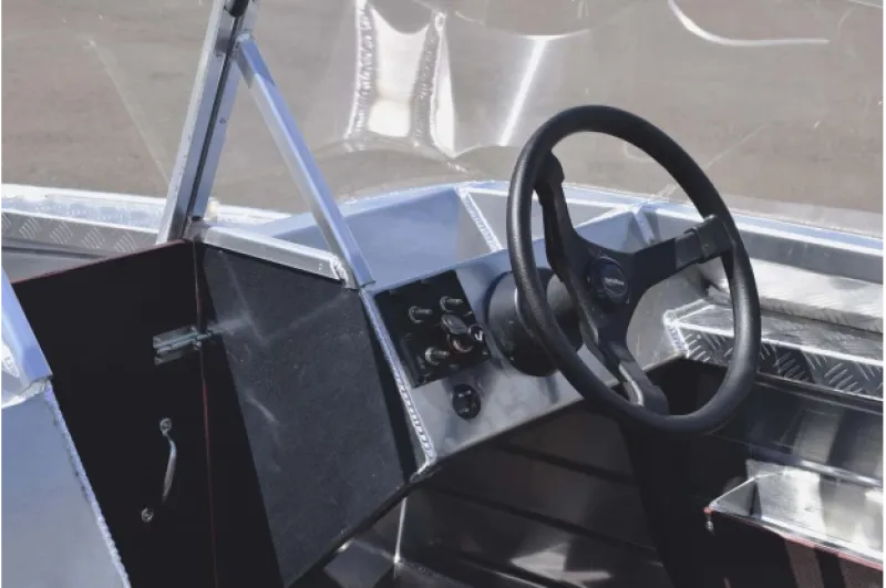 Алюминиевая лодка Wyatboat-390 DCM, фото: 40