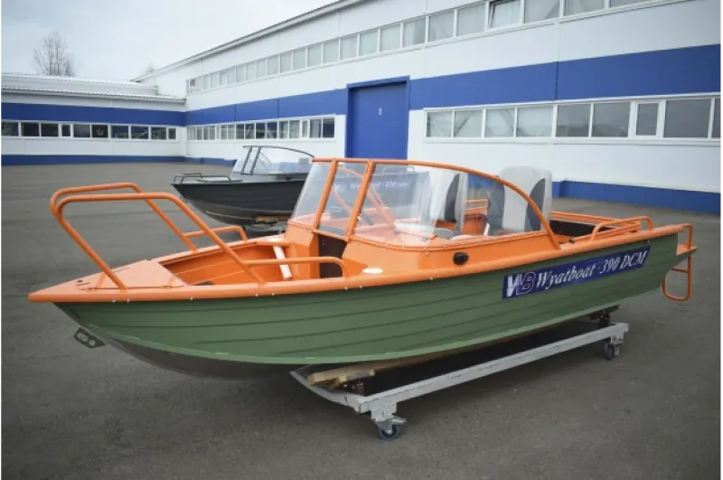 Алюминиевая лодка Wyatboat-390 DCM, фото: 34