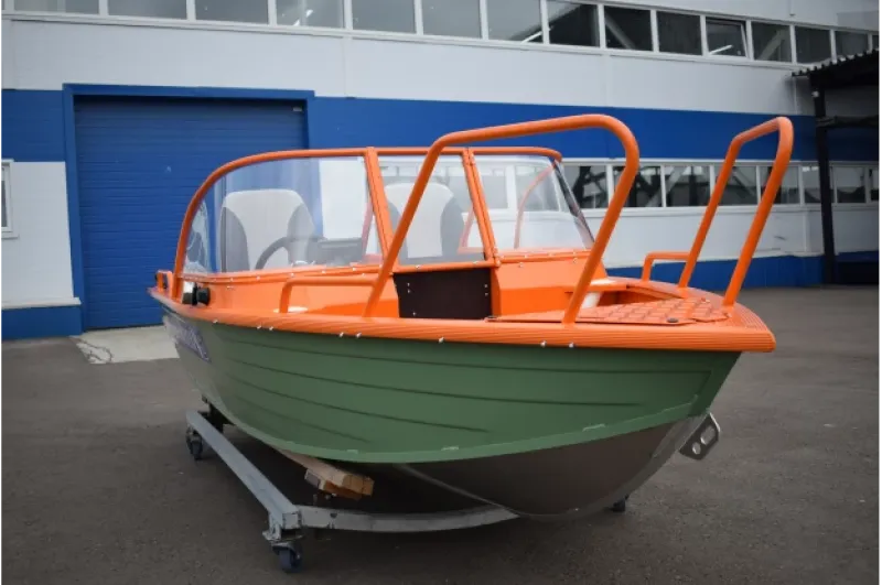 Алюминиевая лодка Wyatboat-390 DCM, фото: 31