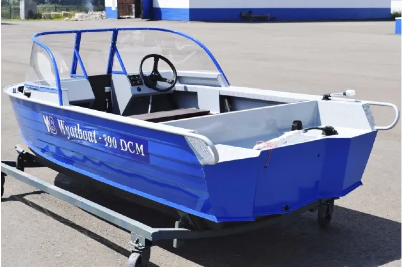 Алюминиевая лодка Wyatboat-390 DCM, фото: 29
