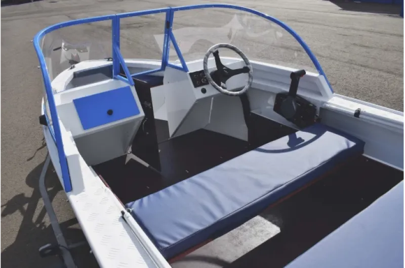 Алюминиевая лодка Wyatboat-390 DCM, фото: 24