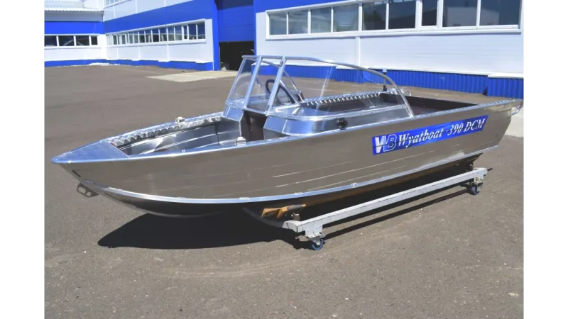 Алюминиевая лодка Wyatboat-390 DCM, фото: 22