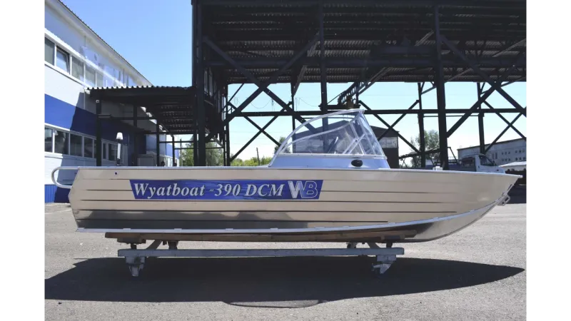 Алюминиевая лодка Wyatboat-390 DCM, фото: 20