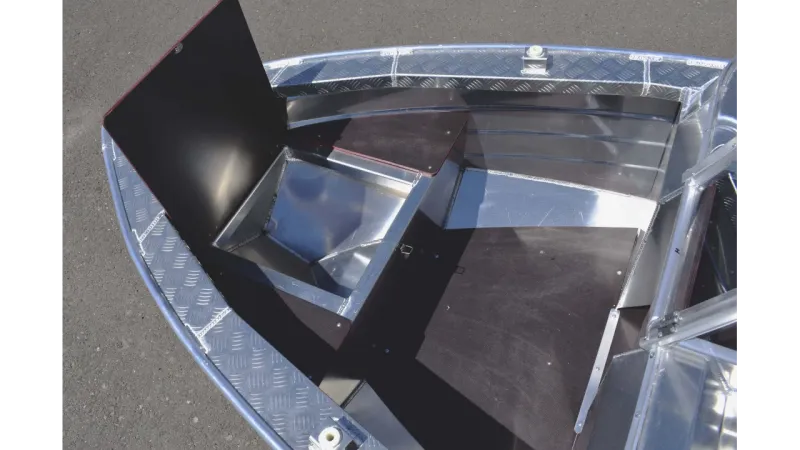 Алюминиевая лодка Wyatboat-390 DCM, фото: 19