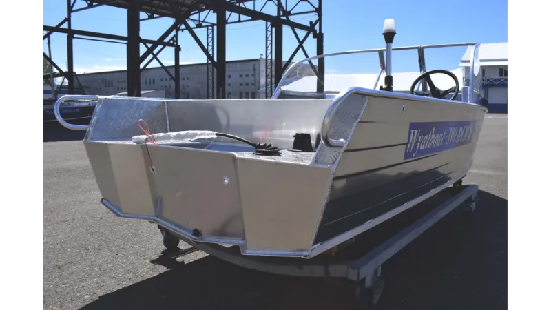 Алюминиевая лодка Wyatboat-390 DCM, фото: 18