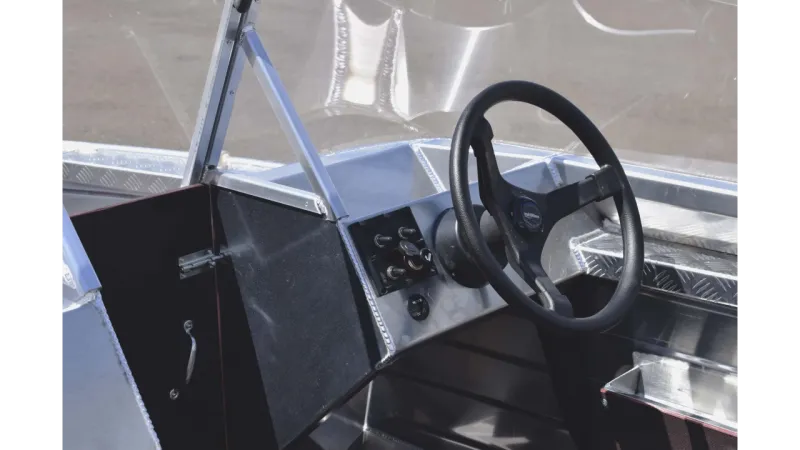 Алюминиевая лодка Wyatboat-390 DCM, фото: 17