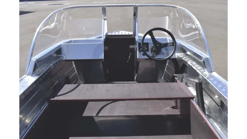 Алюминиевая лодка Wyatboat-390 DCM, фото: 16