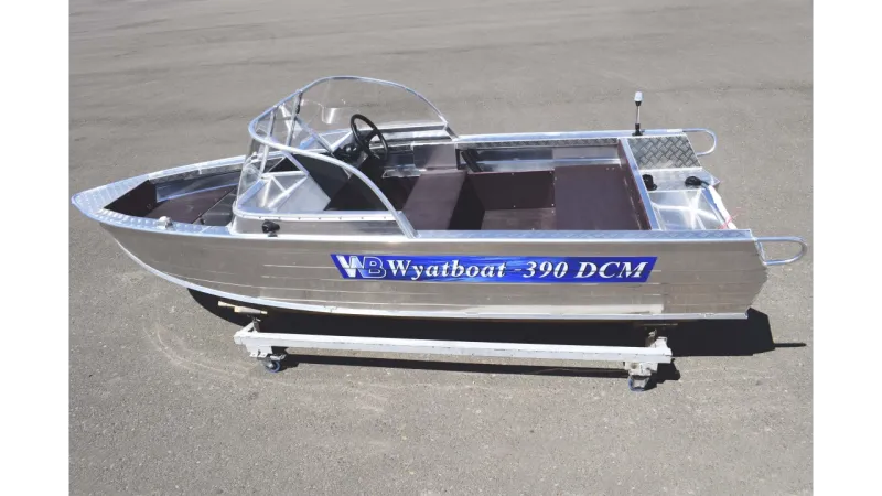 Алюминиевая лодка Wyatboat-390 DCM, фото: 15