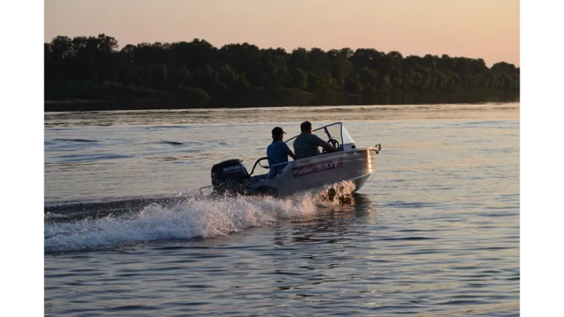Алюминиевая лодка Wyatboat-390 DCM, фото: 12