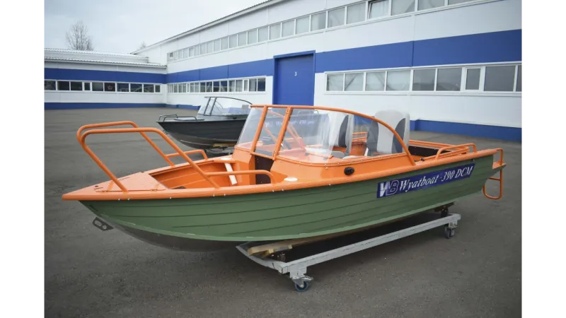 Алюминиевая лодка Wyatboat-390 DCM, фото: 11