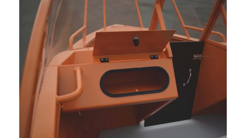 Алюминиевая лодка Wyatboat-390 DCM, фото: 7