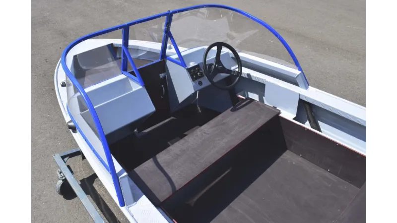 Алюминиевая лодка Wyatboat-390 DCM, фото: 5