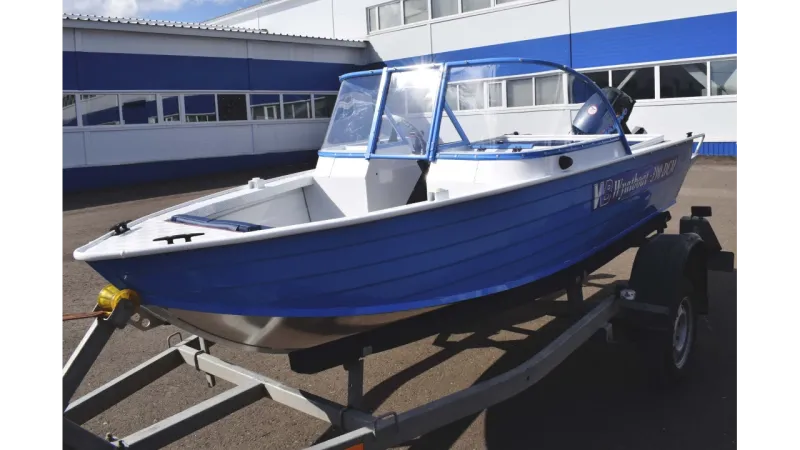 Алюминиевая лодка Wyatboat-390 DCM, фото: 4