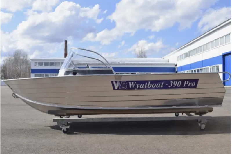Алюминиевая лодка Wyatboat-390 Pro, фото: 26