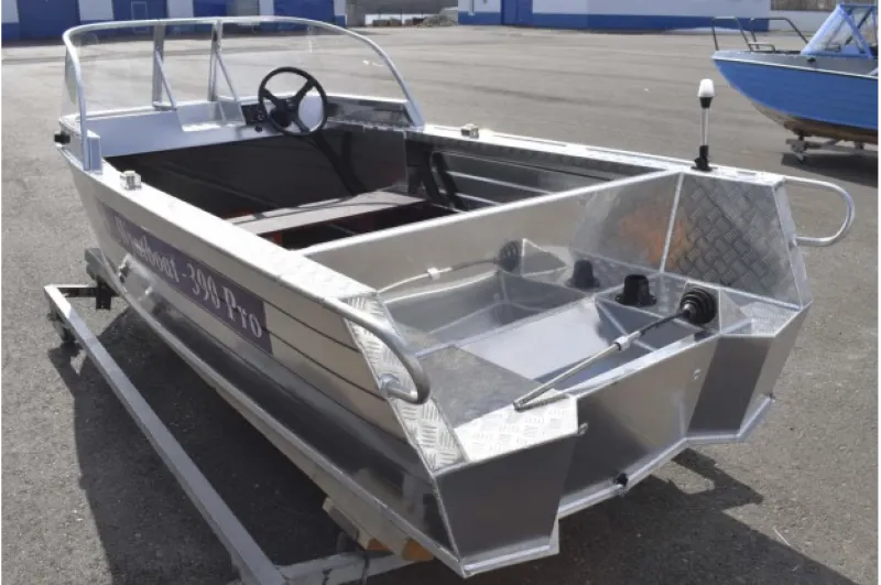 Алюминиевая лодка Wyatboat-390 Pro, фото: 24
