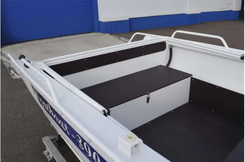 Алюминиевая лодка Wyatboat-390 Pro, фото: 22
