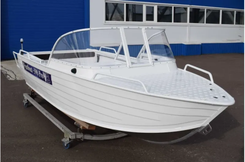Алюминиевая лодка Wyatboat-390 Pro, фото: 21