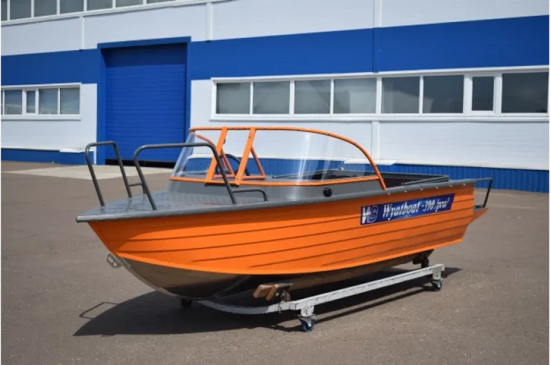 Алюминиевая лодка Wyatboat-390 Pro, фото: 19