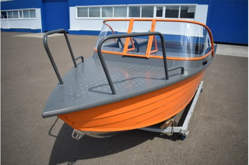 Алюминиевая лодка Wyatboat-390 Pro, фото: 18