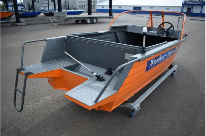 Алюминиевая лодка Wyatboat-390 Pro, фото: 17