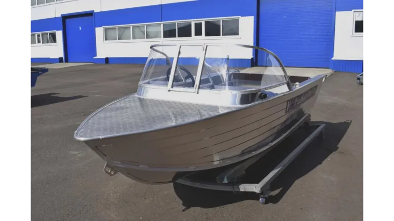 Алюминиевая лодка Wyatboat-390 Pro, фото: 12