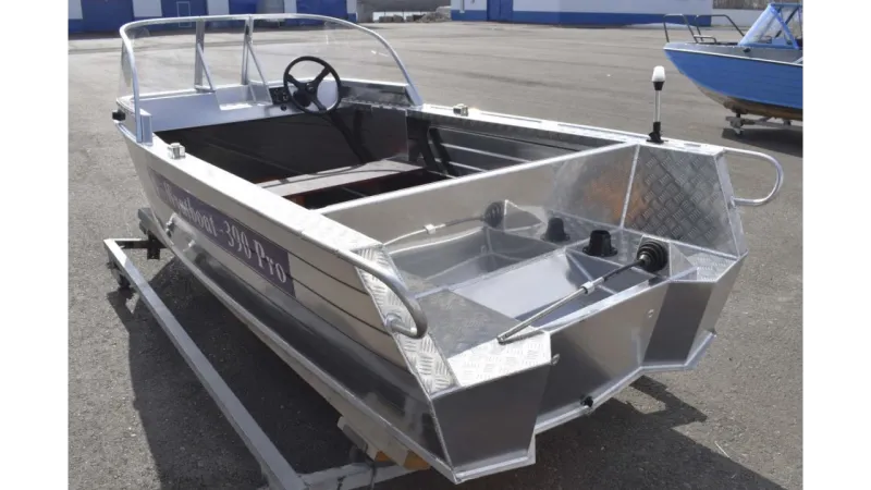 Алюминиевая лодка Wyatboat-390 Pro, фото: 9